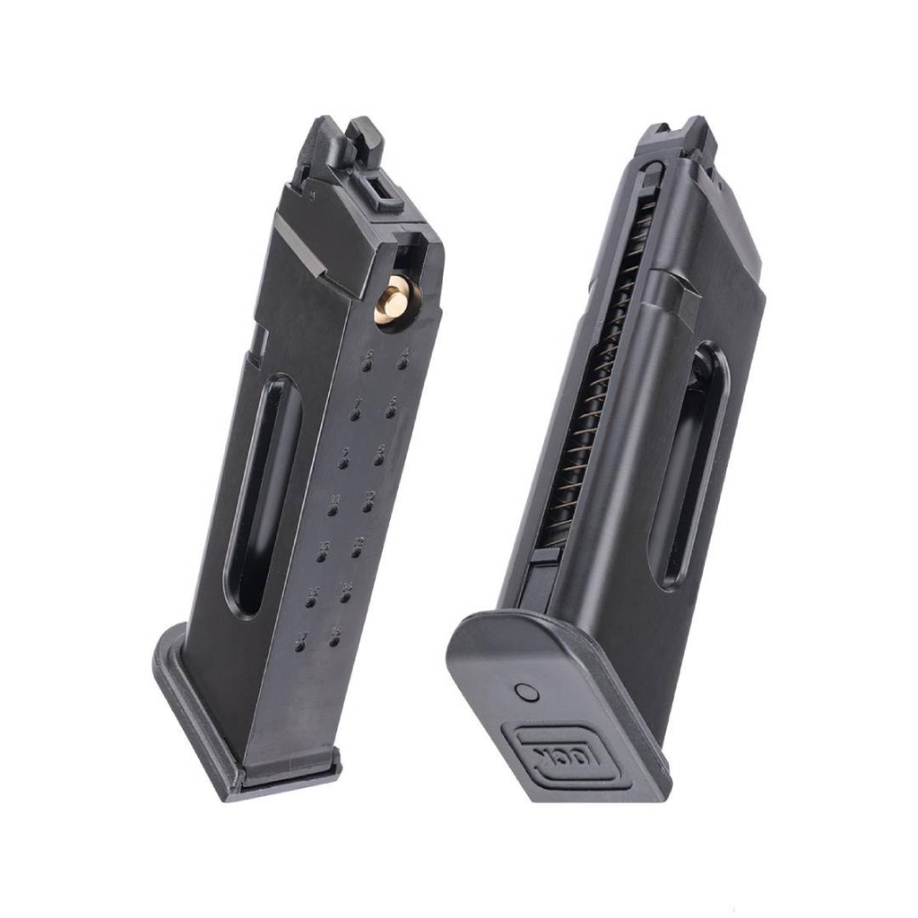 SRC 17rd Magazine for Licensed GLOCK 17 Gen. 5 MOS CO2 Airsoft GBB Pistols