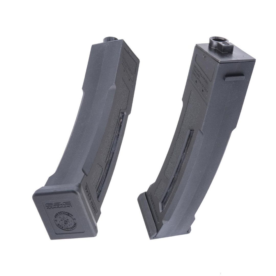 G&G MXC 9 Polymer Windowed Airsoft AEG Magazine