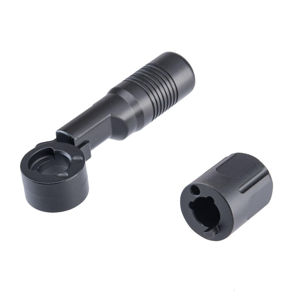 Slong Solid Bolt Handle w/ End Cap for Tokyo Marui VSR-10 Airsoft Sniper Rifle
