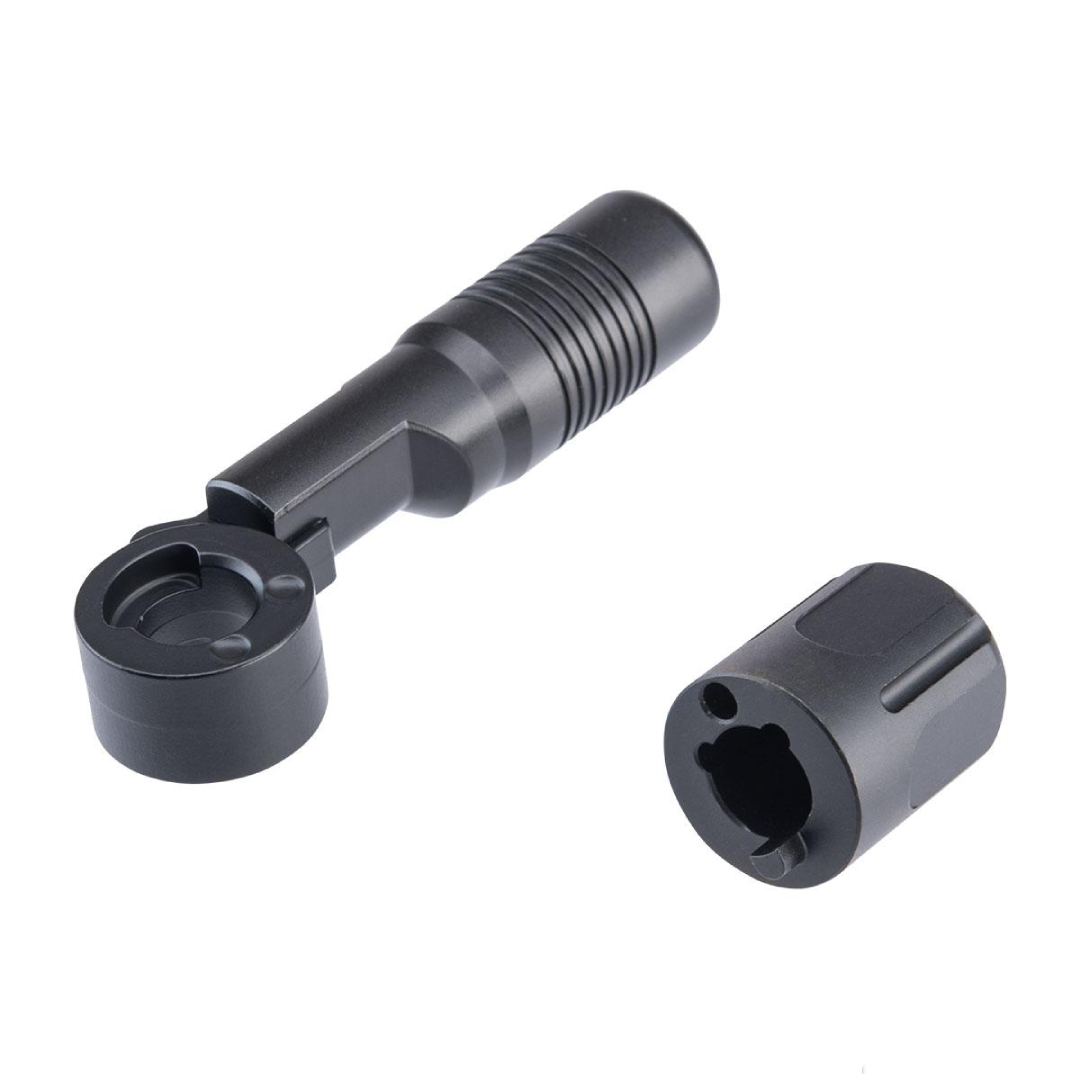 Slong Solid Bolt Handle w/ End Cap for Tokyo Marui VSR-10 Airsoft Sniper Rifle