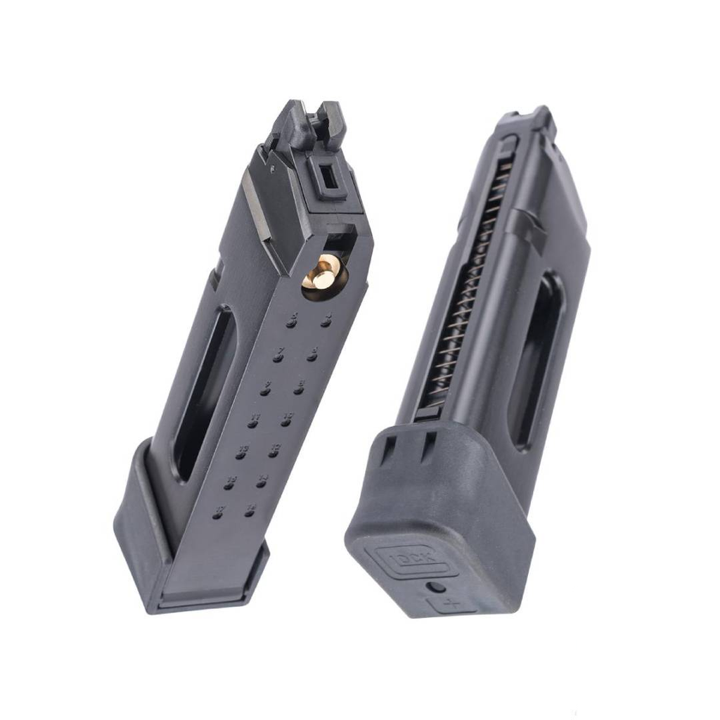 SRC 17rd Magazine for Licensed GLOCK 19 Gen. 5 MOS CO2 Airsoft GBB Pistols