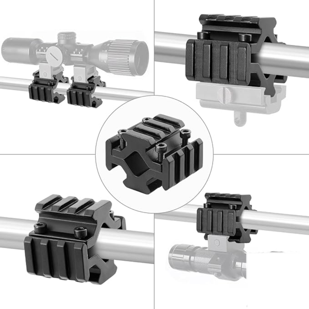 Universal Barrel Mount 3 Slot Weaver Picatinny Barrel Mount for Airsoft