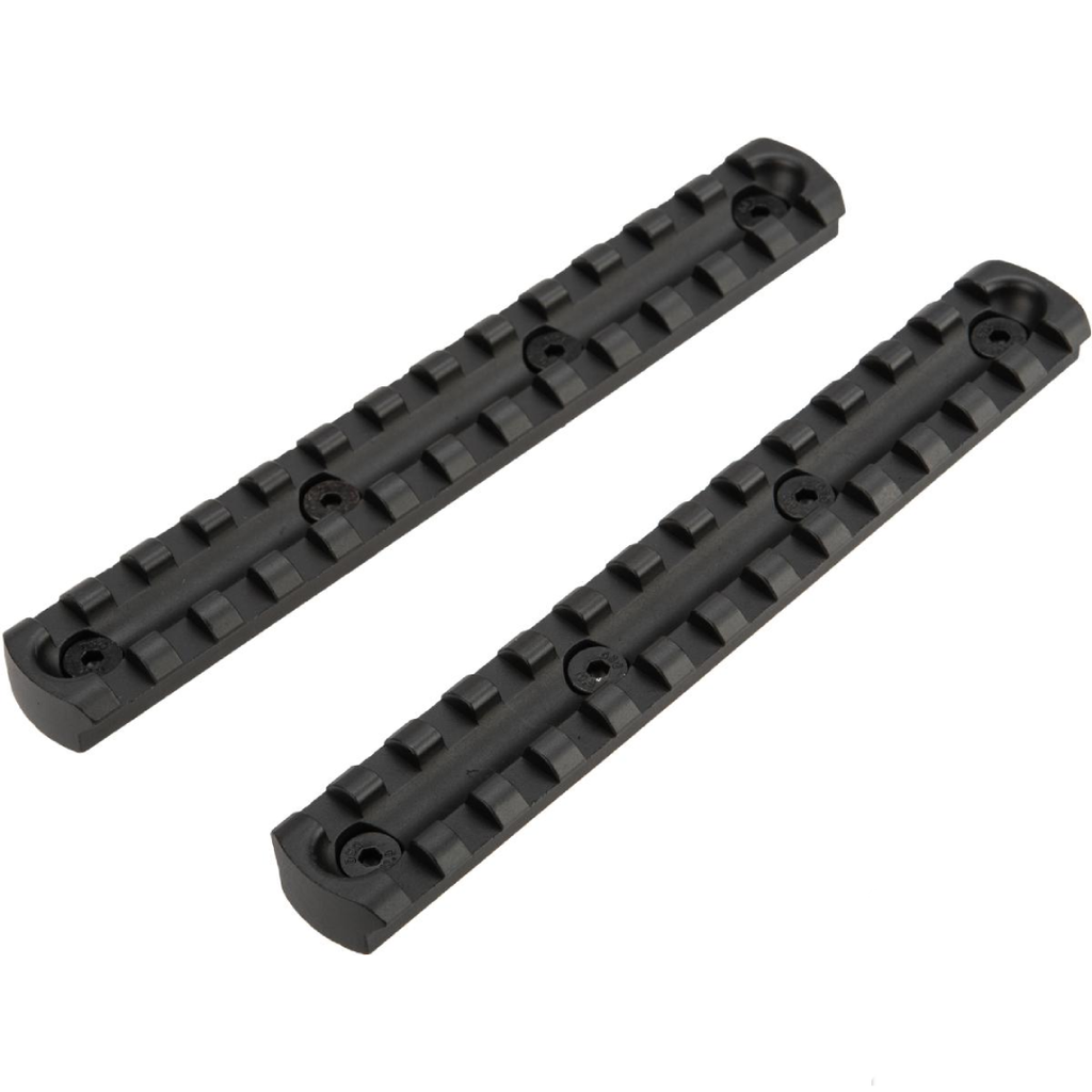ARES Key Rail Attachement for Rail Systems (Type: M-LOK / 5.5" / 2 Pieces)