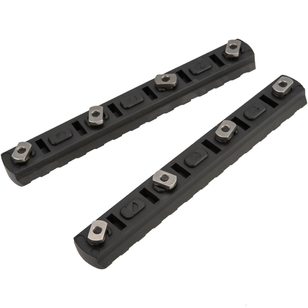ARES Key Rail Attachement for Rail Systems (Type: M-LOK / 5.5" / 2 Pieces)
