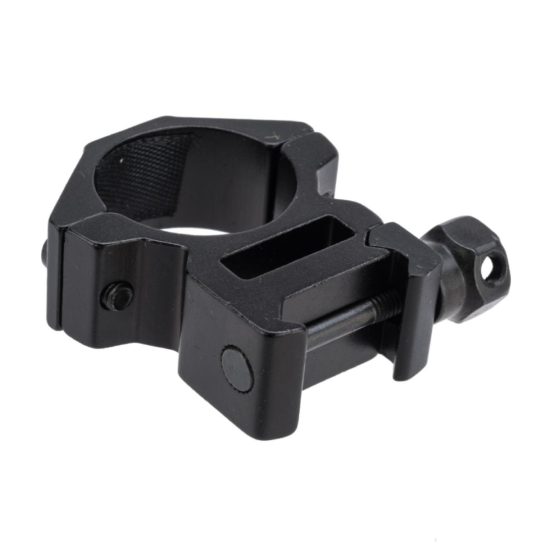 Matrix Aluminum Scope Mounting Rings (Color: Black / 1" Tube / Short)