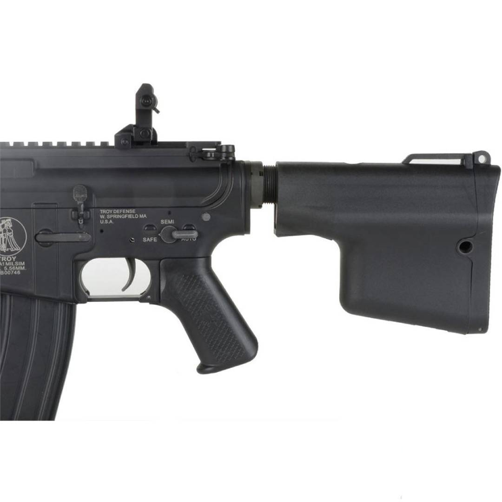 EMG Helios TROY Battle Ax Retractable Stock for Airsoft M4 Buffer Tubes