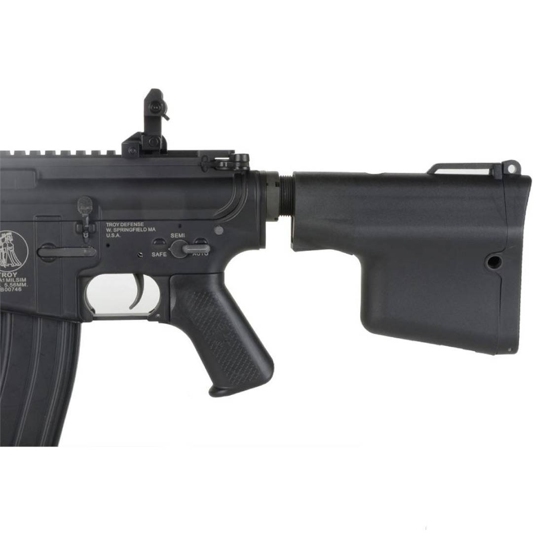 EMG Helios TROY Battle Ax Retractable Stock for Airsoft M4 Buffer Tubes