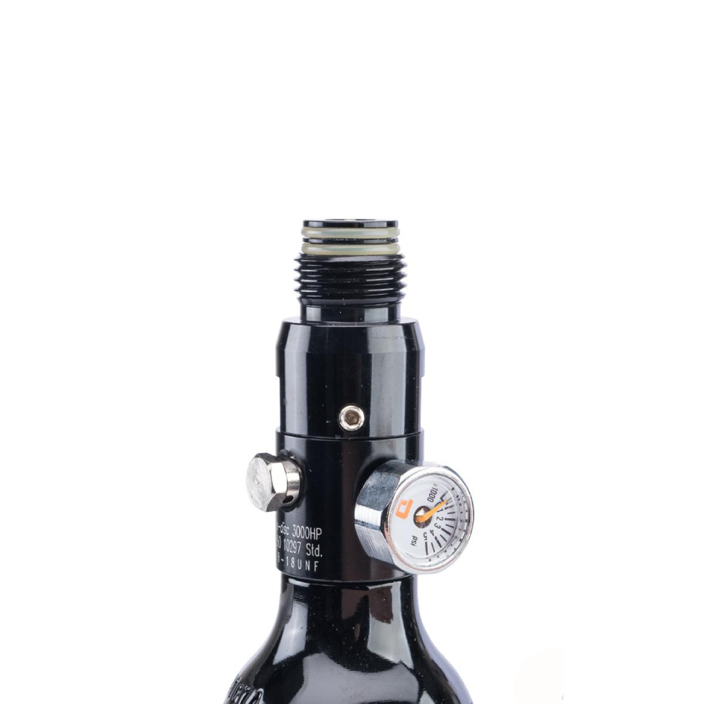 Dominator Aluminum HPA Tank w/ Regulator (Model: 13ci / 3000psi)