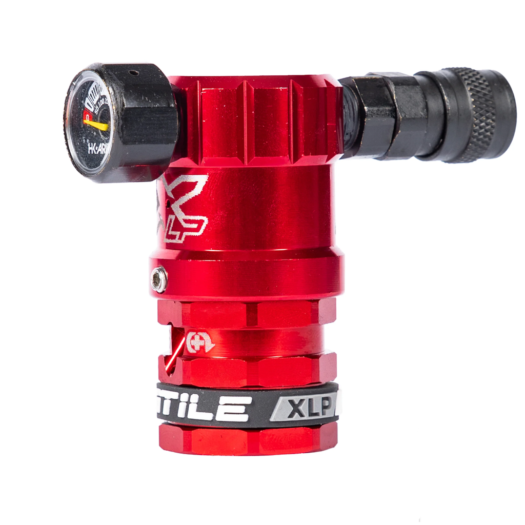 HK ARMY - Hostile® XLP Regulator - Side Port Quick-Disconnect - Red