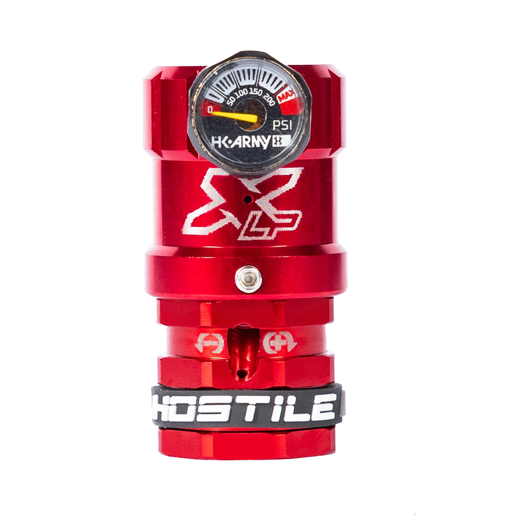 HK ARMY - Hostile® XLP Regulator - Side Port Quick-Disconnect - Red