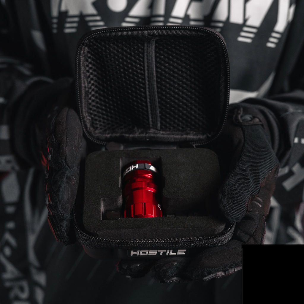 HK ARMY - Hostile® XLP Regulator - Side Port Quick-Disconnect - Red