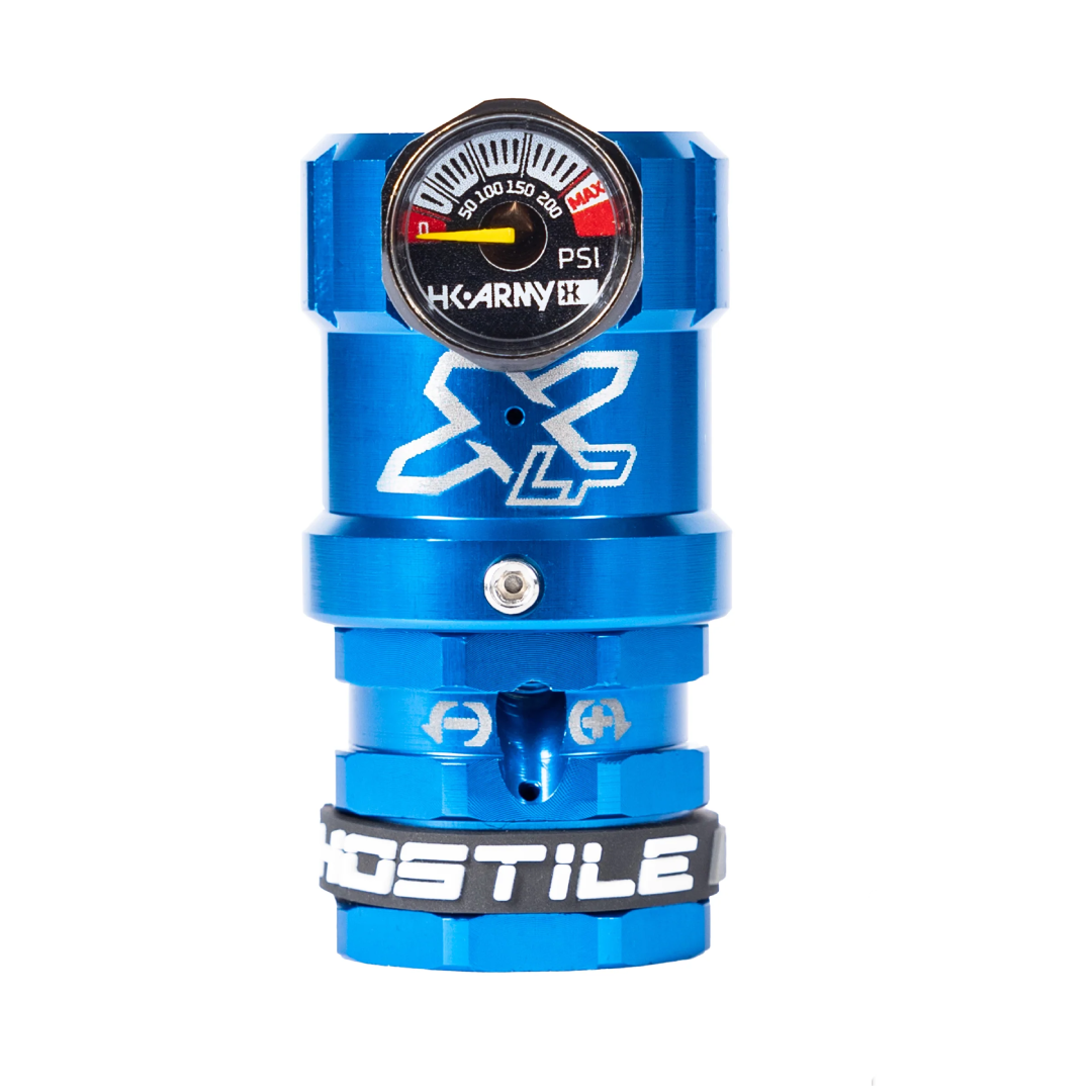 HK ARMY - Hostile® XLP Regulator - Side Port Quick-Disconnect - Blue